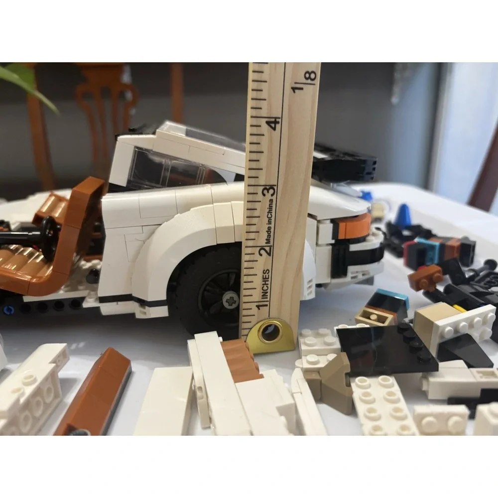 LEGO Technic Porsche 911 RSR 42096 White Race Car Parts